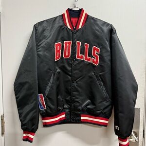 Chicago Bulls Starter Satin Jacket